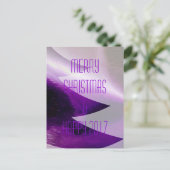 2017年パープルメリークリスマスハッピーニューイヤー シーズンポストカード (スタンド正面)