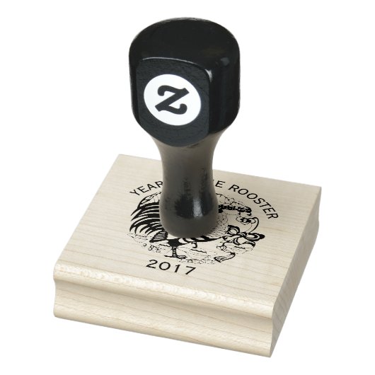 2017年中国ののゴム印のペーパーカットルースター ラバースタンプ (スタンプ)