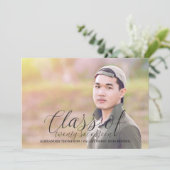 2017年写真卒業のブラック・デリケート・クラス 案内状 (スタンド正面)