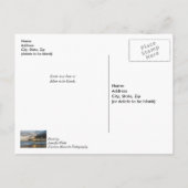 2017年初日の出　ココアビーチ　回復祈念 ポストカード (裏面)