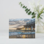 2017年初日の出　ココアビーチ　回復祈念 ポストカード (スタンド正面)