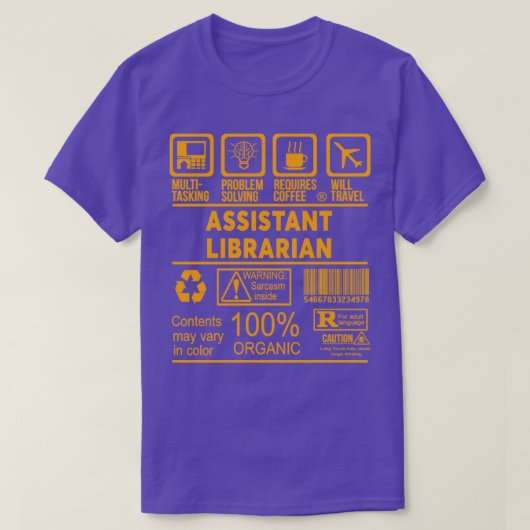 2017年司書ニースデザイン Tシャツ (デザイン正面)