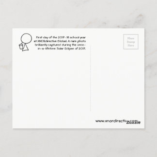 2017年太陽のポストカードのEclipse ポストカード