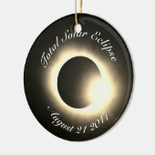 2017年太陽の皆既食 セラミックオーナメント (左)
