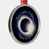 2017年太陽の皆既食 メタルオーナメント (右)