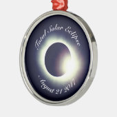 2017年太陽の皆既食 メタルオーナメント (左)