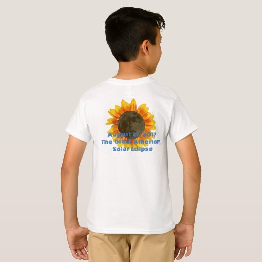 2017年太陽の食 Tシャツ (裏面フル)