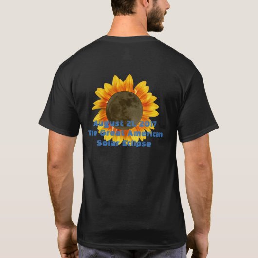 2017年太陽の食 Tシャツ (裏面)