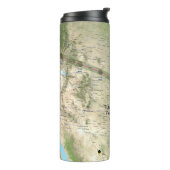 2017年太陽のEclipseパスの合計マップ タンブラー (回転左)