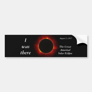 2017年太陽のEclipse「I was there」版 バンパーステッカー