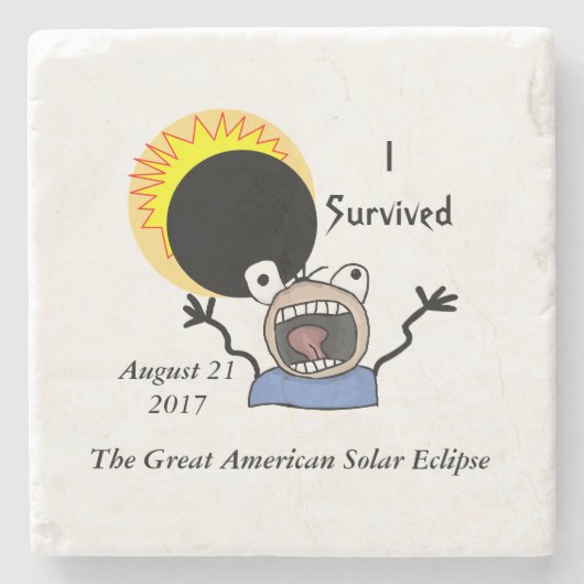 2017年太陽のEclipse Survival Edition ストーンコースター (正面)