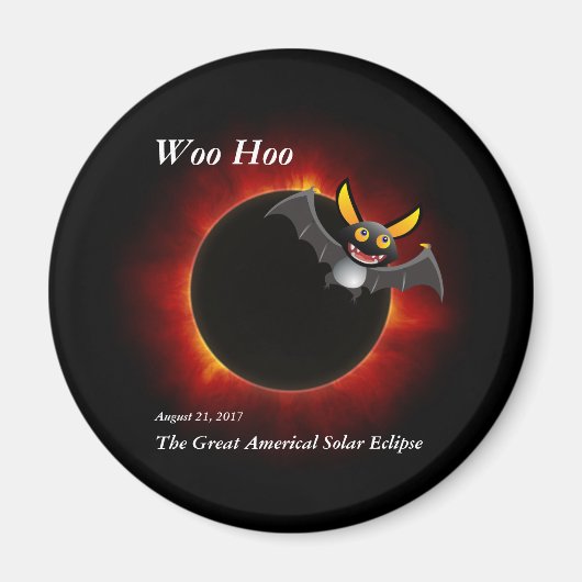 2017年太陽のEclipse、Vampire Edition マグネット (正面)
