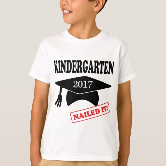 2017年幼稚園が釘付け Tシャツ (正面)