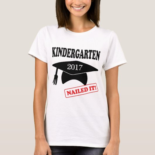 2017年幼稚園が釘付け Tシャツ (正面)