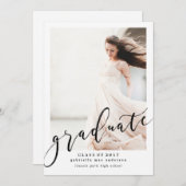 2017年度卒業招待状 招待状 (正面/裏面)