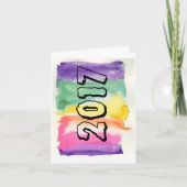 2017年新年 シーズンカード (正面)