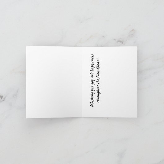 2017年新年 シーズンカード (内部)