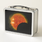 2017年皆既食太陽の メタルランチボックス (裏面)