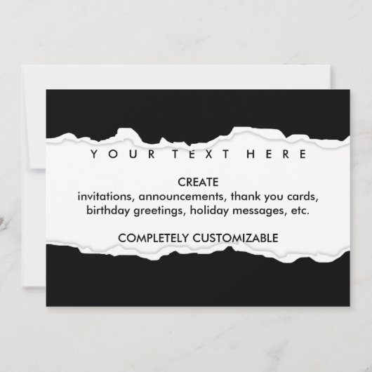 2017年破損紙 招待状 (裏面)