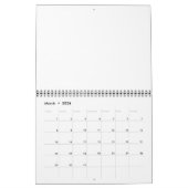 2017年空白のカレンダー付き休日と赤い線 カレンダー (3月 2026)