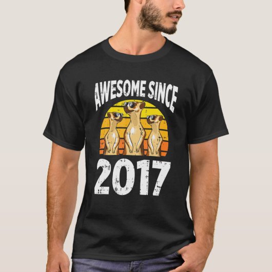 2017年素晴らし5歳誕生日5歳からメルカト Tシャツ (正面)