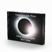 2017年2024年の皆既日食 フォトブロック (右)