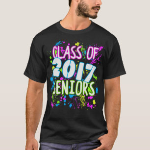 2017年4年生卒業のネオン・グラフィティ教室 Tシャツ