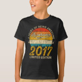 2017年4素晴らし月4日誕生日 Tシャツ (正面)