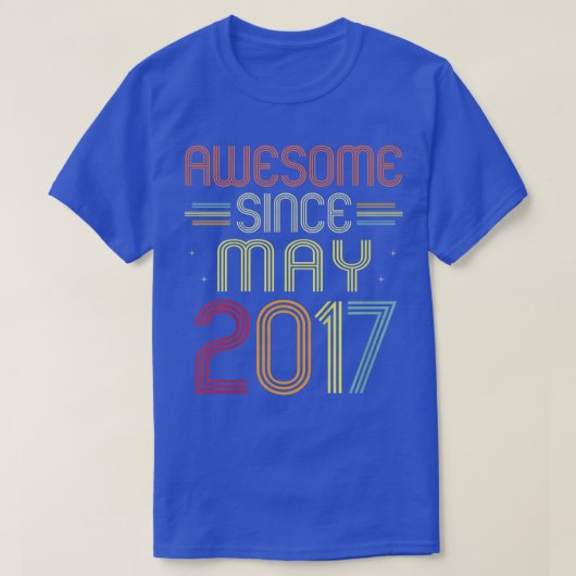 2017年5月以来のキッズ5番目の誕生日素晴らしギフト5 Y Tシャツ (デザイン正面)