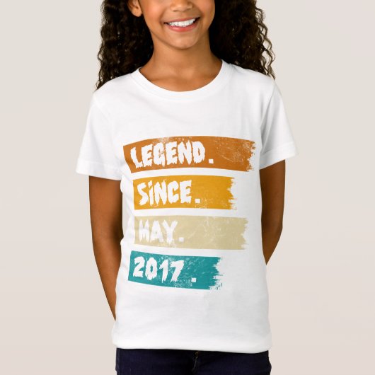 2017年5月以来の伝説 Tシャツ (正面)