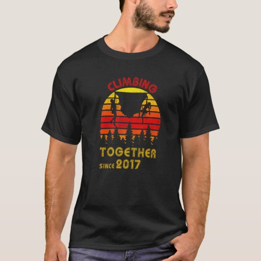 2017年5月5日Aから5年間の登山 Tシャツ (正面)