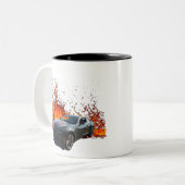 2017年50周年シボリー·カマロ ツートーンマグカップ (正面左)