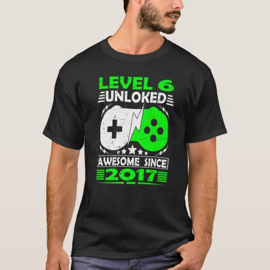 2017年6素晴らし番目の誕生日G以降のレベル6のロック解除 Tシャツ (正面)