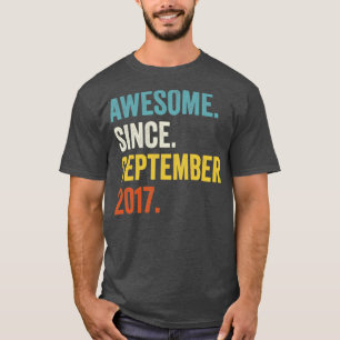 2017年9月5素晴らし日誕生から5歳 Tシャツ
