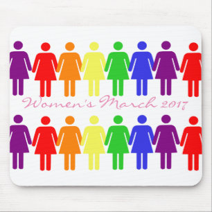 2017年LGBTQIA女性権 マウスパッド