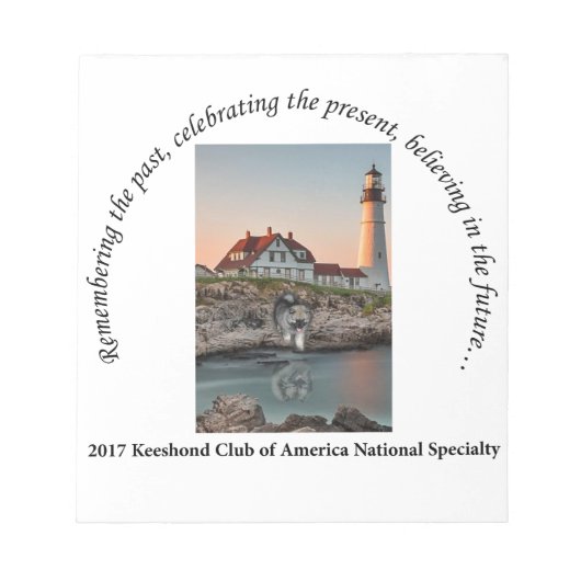 2017年National Logo Option #1 ノートパッド (正面)