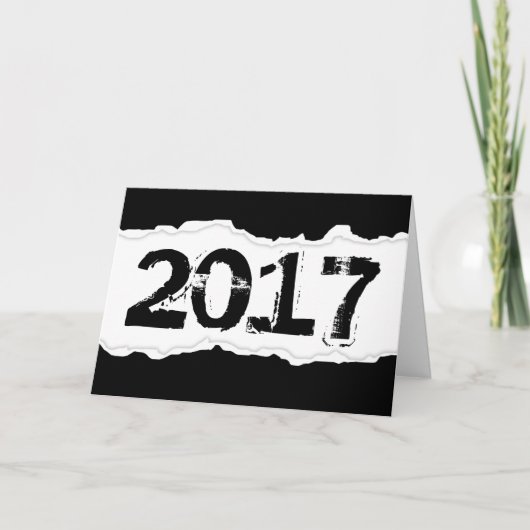2017引き裂かれた紙 シーズンカード (正面)