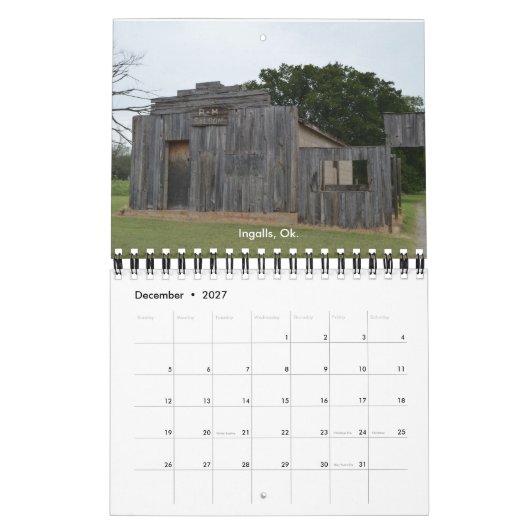 2017忘れ年暦 カレンダー (12月 2027)