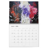 2017抽象的なカレンダー カレンダー (3月 2026)