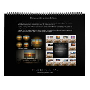 2017景色及び海景のカレンダー-フランクリン芸術 カレンダー