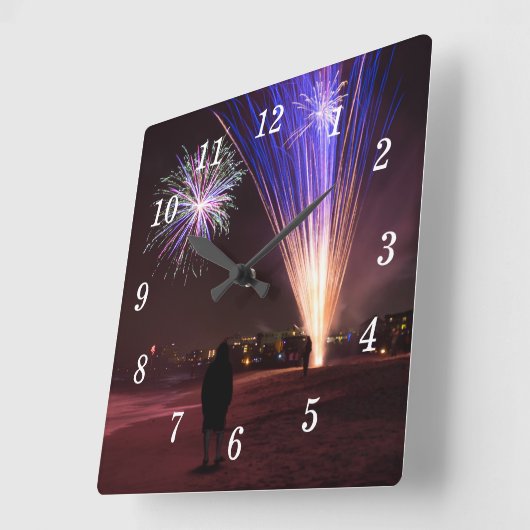 2017祝壁時計 スクエア壁時計 (傾斜)