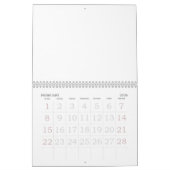 2017空白の年カレンダー カレンダー (2月 2026)