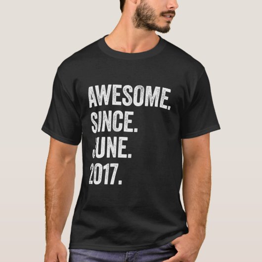 2017素晴らし年6月6日から6 Tシャツ (正面)