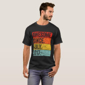 2017素晴らし年7月6日から6 Tシャツ (正面フル)