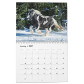 2017馬のカレンダーと恋に落ちました カレンダー (1月 2027)