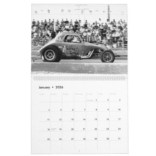 2017馬力はカレンダーを改造します カレンダー (1月 2026)