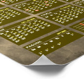 2017 エチオピア新年カレンダー 2024/2025 ポスター (角)