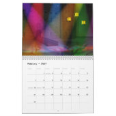 2017 3D景色のカレンダー カレンダー (2月 2027)
