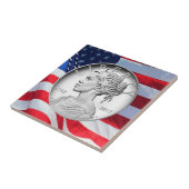 2017 American Liberty 225thアニバーサリーシルバー タイル (側面)