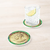 2017 American Liberty 225th Anniversary金ゴールドコイン コースター (側面)